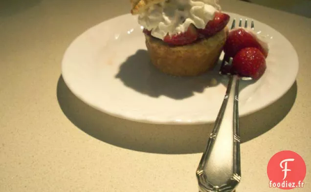 Cupcakes Shortcake aux Fraises