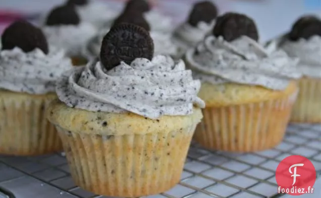 Cupcakes aux Biscuits et à la Crème