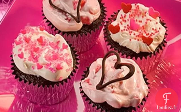 Cupcakes au Chocolat Chérie