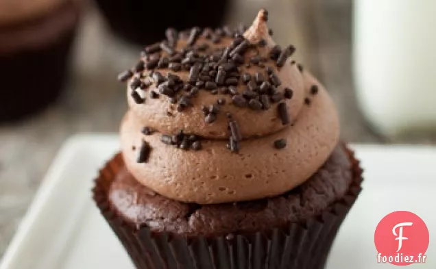 Cupcakes aux Pépites de Chocolat