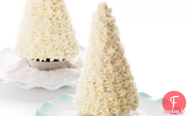 Cupcakes d'Arbre de Noël