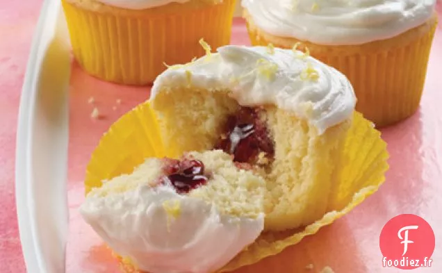 Cupcakes Surprise Citron Framboise