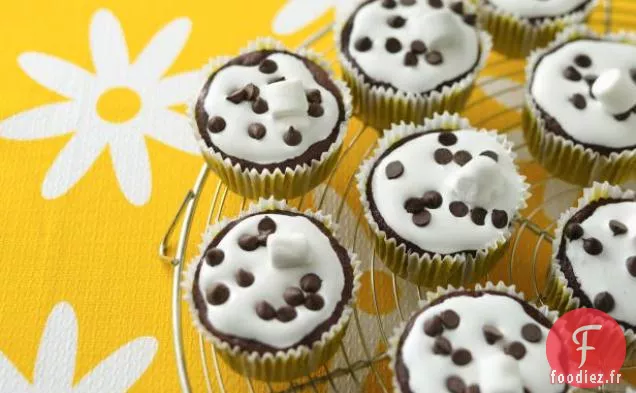 Cupcakes de Folie à la Guimauve Au Chocolat