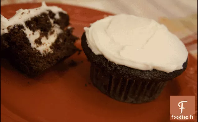 Cupcakes Remplis de Crème De Rêve
