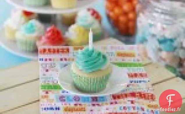 Cupcakes à la Crème Sure à la Gousse De Vanille