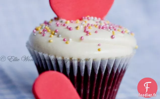 Cupcakes En Velours Rouge