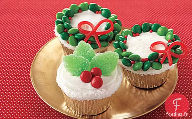 Cupcakes Holly-Jolly