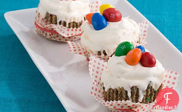 Cupcakes Glacés Sablés aux Amandes