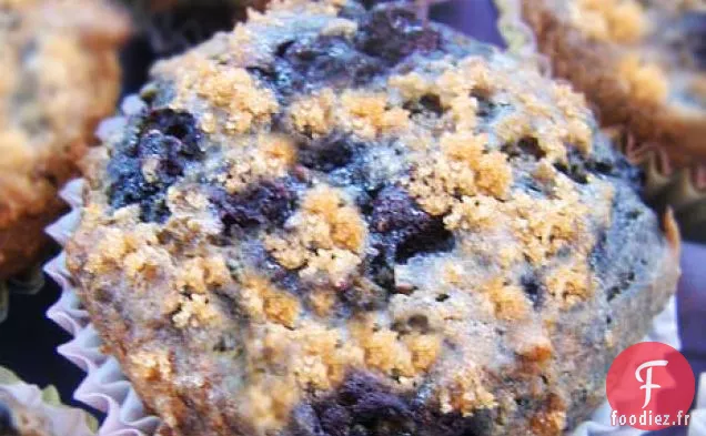 Cupcakes aux Myrtilles