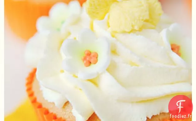 Cupcakes au Fromage à la Crème aux Fraises