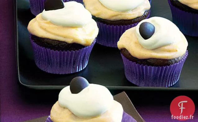 Cupcakes à la Citrouille Au Chocolat