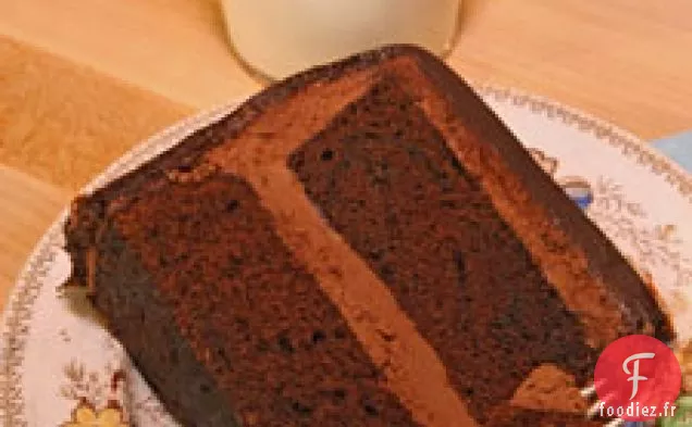 Gâteau Du Diable À La Ganache Au Chocolat
