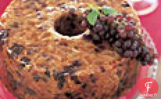 Gâteau aux Fruits aux Cerises et Amandes Séchées