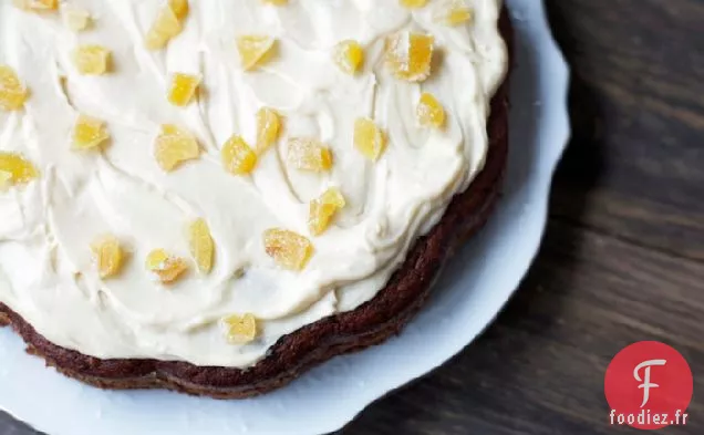 Gâteau Au Pain D'Épice Atf Avec Glaçage Au Fromage À La Crème Au Gingembre