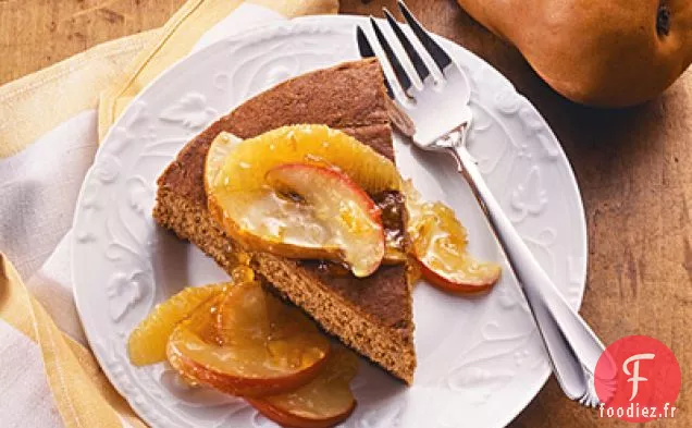 Pain D'Épice À La Compote De Fruits