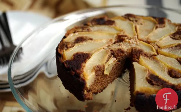 Gâteau à la Poire au Pain d'Épice