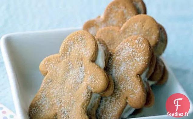 Sandwichs Glacés au Pain d'Épice