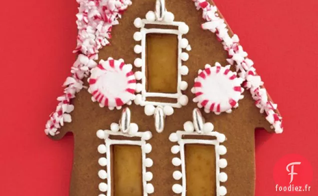 Maison en Pain d'Épice à la Menthe Poivrée
