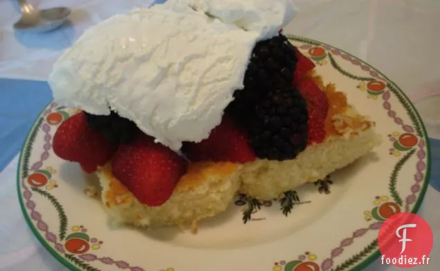 Gâteau au Lait Chaud de Gram