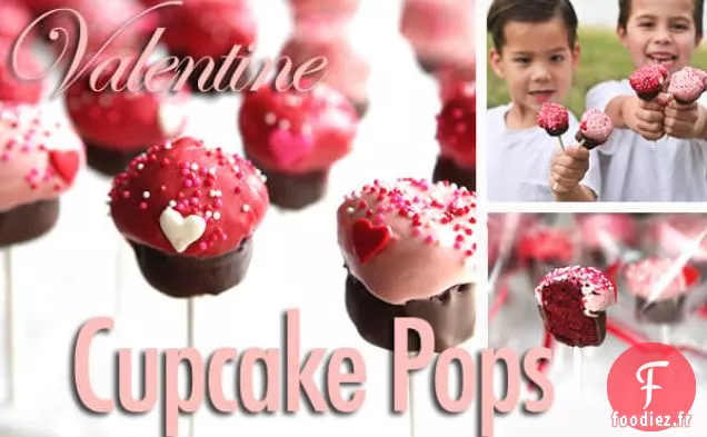 Recette de Cake Pops: Cupcake Pops