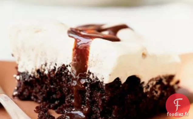 Gâteau à la Crème Au Chocolat Moka Dans Un Bol