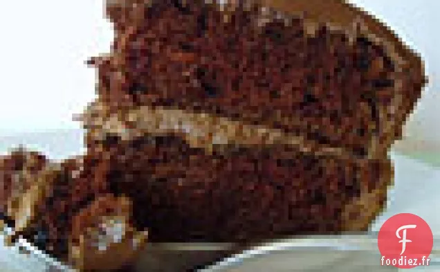 Gâteau de Casse-Cou avec Glaçage à la Crème au Beurre Moka