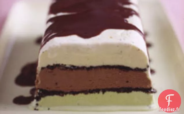 Gâteau à la Crème Glacée Napolitaine