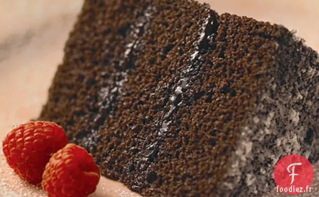 Gâteau au Chocolat Noir et à la Framboise