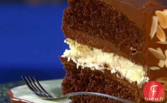 Gâteau au Chocolat Fourré au Cheesecake