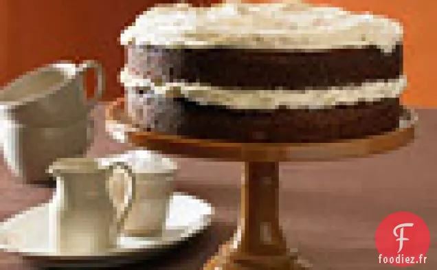 Gâteau à la Citrouille Épicé avec Glaçage au Fromage à la Crème