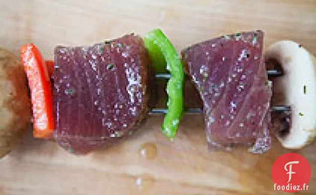 Brochettes de Thon Grillées