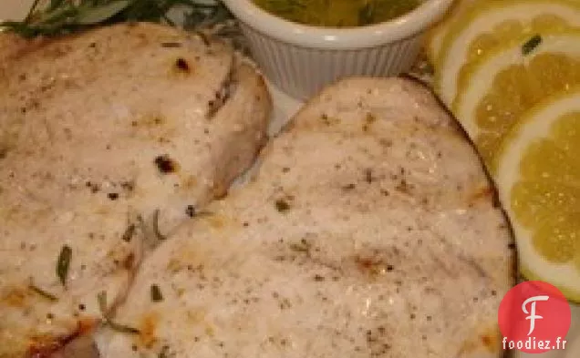 Espadon Grillé Au Romarin