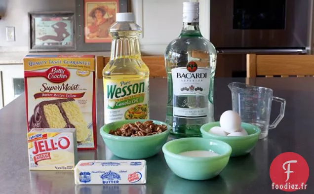 Gâteau au Rhum de Noël de la belle-mère de Pw