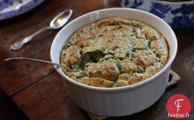 Soufflé aux Épinards de Maman