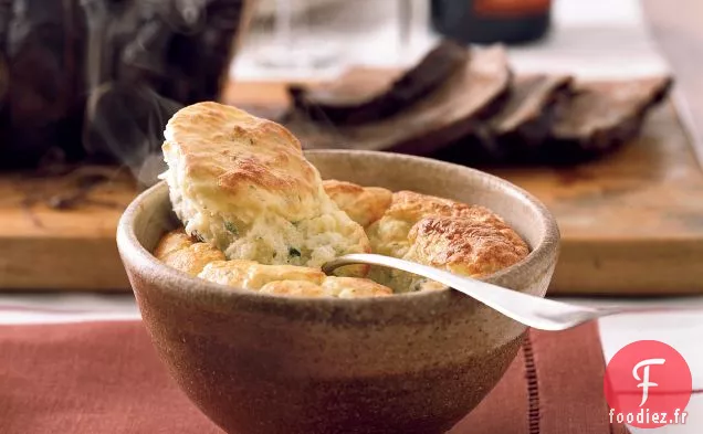 Soufflé Aux Pommes De Terre Aux Herbes