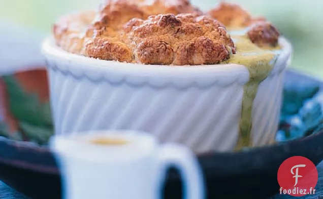 Soufflés au Crabe et au Thym Citron