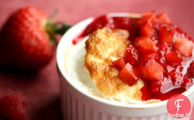Recette de Soufflé à la Salade de Fraises