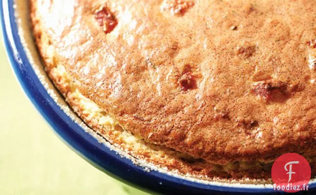 Soufflé au Jambon et à la Feta