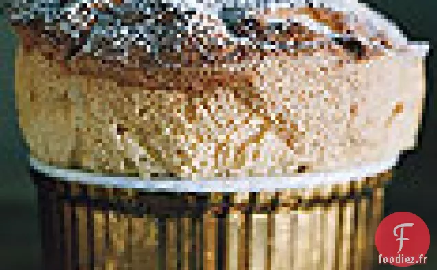 Soufflés Épicés à la Citrouille avec Sauce au Bourbon et à la Mélasse