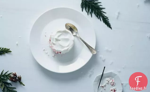 Gâteau Glacé à la Menthe Poivrée