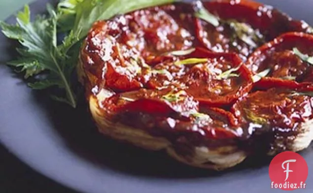 Tarte Tatin aux Tomates et à l'Estragon