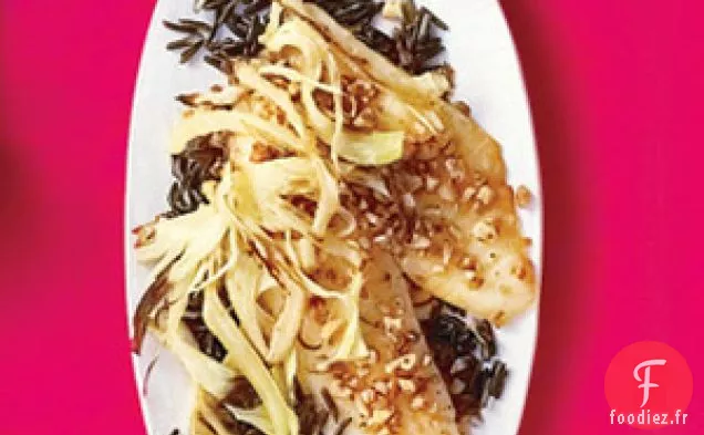 Tilapia en croûte de Noix De Cajou Et Riz Sauvage