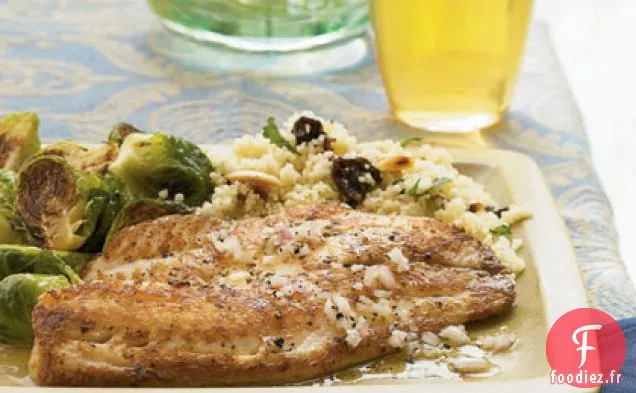 Tilapia Poêlé avec Vinaigrette aux Agrumes