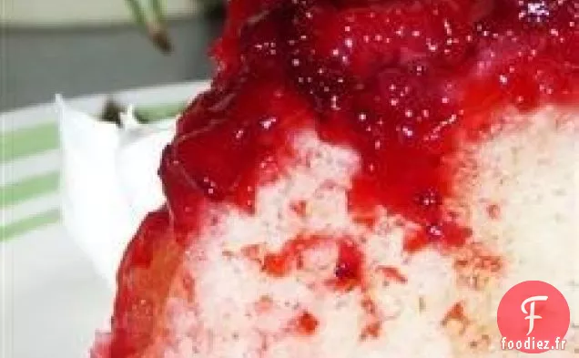 Gâteau à la Fraise Fraîche À l'Envers