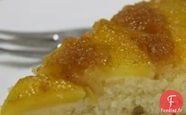 Gâteau à la Pêche à l'Envers I