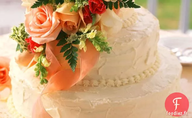 Gâteau de Mariage à l'Orange Fraîche