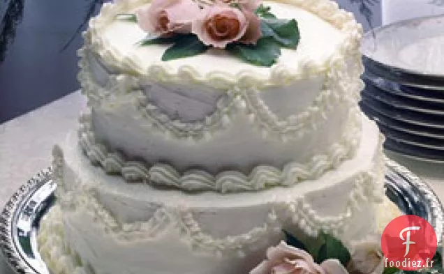 Gâteau de Mariage à la Framboise