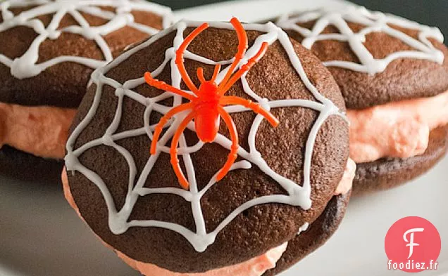 Tartes Whoopie de Toile d'Araignée