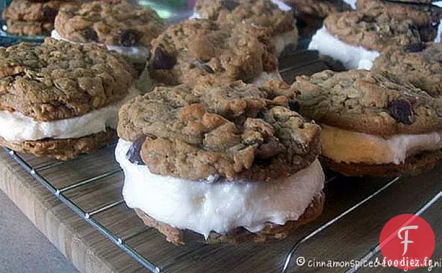 Tartes Whoopie aux Pépites de Chocolat à l'Avoine