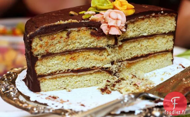Pistache Petit - four Cake